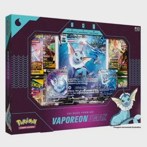 Carta Pokémon Vaporeon Vmax Promo Original Copag