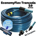 Mangueira De Jardim Antitorção Economyflex - Kit Completo