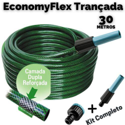 Menor preço em Mangueira De Jardim Completa 30 Metros Economyflex