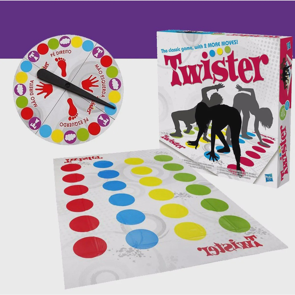 Jogo Brinquedo Twister Original Hasbro em Promoção na Americanas