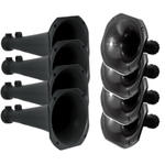 Kit 4 Cone Corneta Boca Longa Ou Curta c/ Rosca Driver