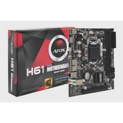 Placa Mãe Afox Ih61-ma2 H61 1155 Ddr3 2 E 3 Geração Hdmi em Promoção ...