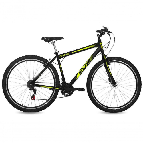 Bicicleta Alumínio Aro 29 Gts Feel Freio À Disco 21 Marchas - Preto