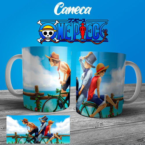 Caneca One Piece Personagens Pocket - Forever Print Gráfica