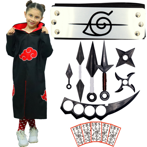 Bandana Naruto Cosplay Akatsuki Aldeia Ninja Faixa Anime em Promoção na  Americanas