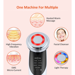 7 Em 1 rf Radio Frequency Face Skin Tightening Lifting Beauty Device Mesotherapy Aparelho Massageador Máquina removedor de rugas Dispositivos de beleza de uso doméstico é boa?