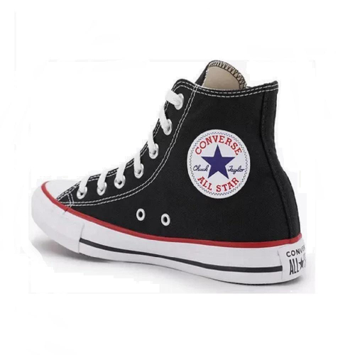 Tênis Converse Chuck Taylor All Star Preto e Vermelho na Americanas Empresas