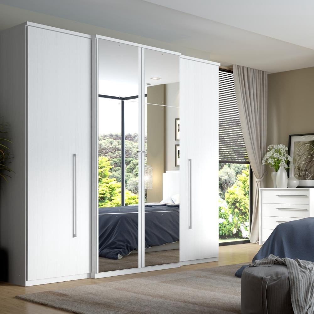 Guarda Roupa Casal Splendore Plus Glass Portas Thb No Shoptime