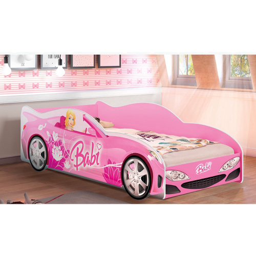 Cama Infantil Carro de Corrida vidaXL, MDF