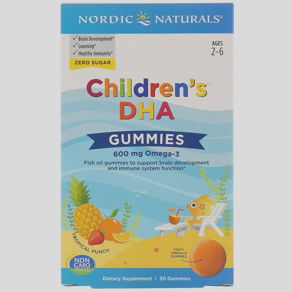 Ômega 3 Nordic Naturals Children's dha 600 Mg - 30 gomas no Shoptime
