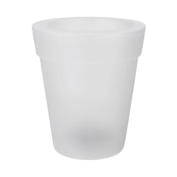 Luz de paisagem de vaso de flores iluminada por LED para decoração de pátio externo para janela é boa?