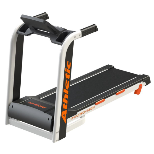 Esteira eletr nica athletic magnetron 5500t motor 5 0 hpm 16km h 130kg