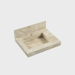 Lavatório em Porcelanato para Banheiro 60cm com Cuba Esculpida Blu Menor preço em Lavatório em Porcelanato para Banheiro 60cm com Cuba Esculpida Blu