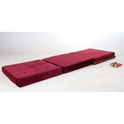 Puff Colchonete Dobravel Multi Uso - Bordo é ruim? Puff Colchonete Dobravel Multi Uso - Bordo é boa?