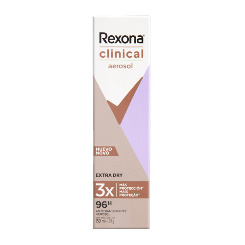 Desodorante Rexona Creme Clinical 48g Masc Clean - Kit C/6un