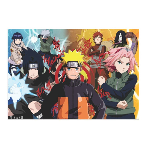 Kit Decoração de Festa Naruto Completo Painel Grande