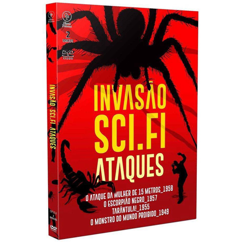 Dvd - Invasão sci.fi Ataques em Promoção na Americanas