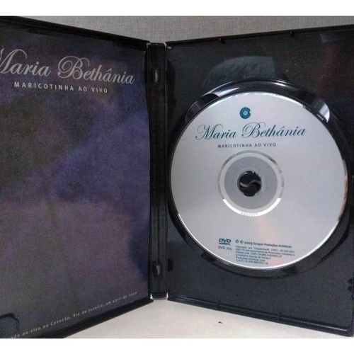 DVD - Maria Bethânia - Maricotinha ao Vivo