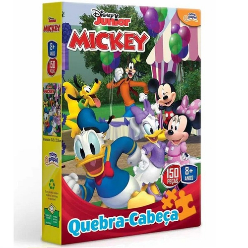 Quebra Cabeça Disney Puzzle 150 Peças Grow 02448