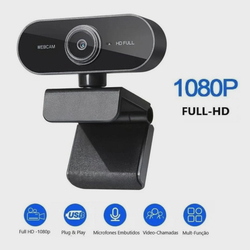 Câmera Webcam Visão 360º Full HD USB com Microfone é boa?