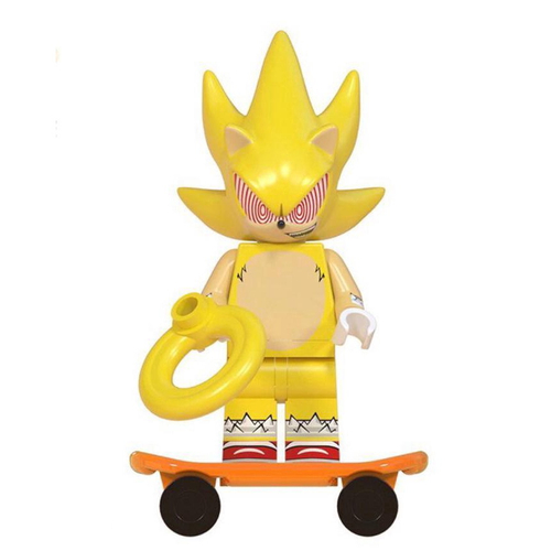 Minifigura Bloco de Montar Boneco Super Sonic Amarelo Filme Desenho Lego  Colecionavel Brinquedos, Brinquedo Nunca Usado 76498011