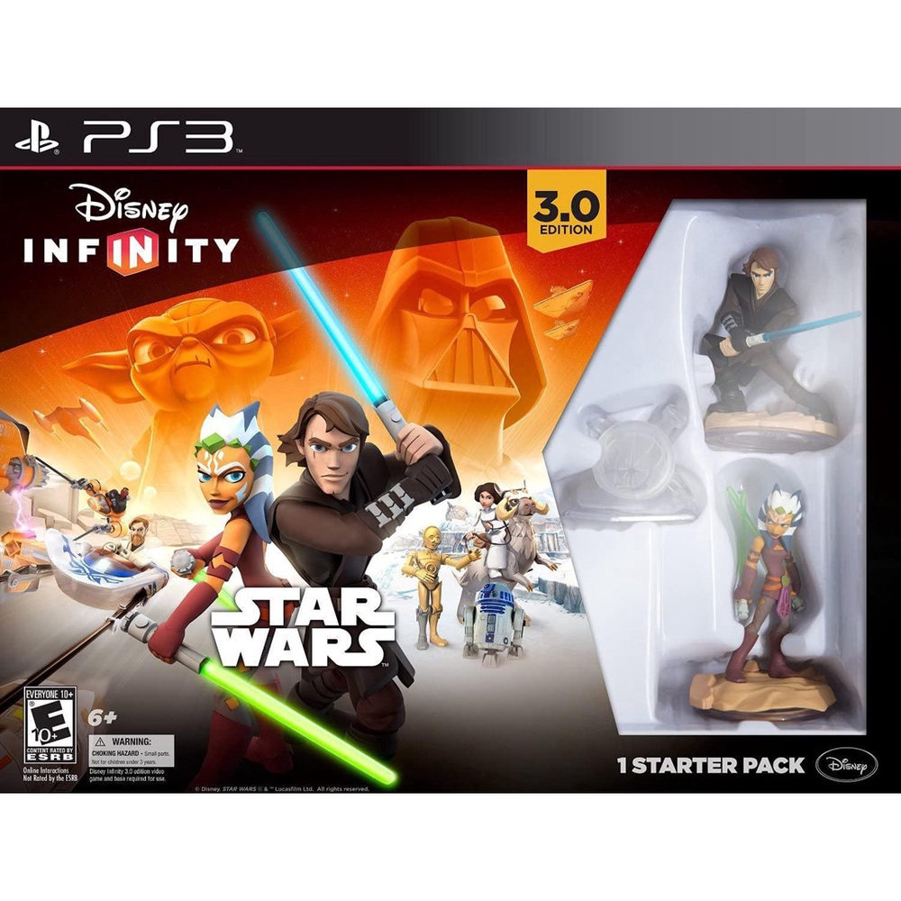 Jogo Ps3 Disney Infinity 3.0 Box Star Wars Starter Pack Game em