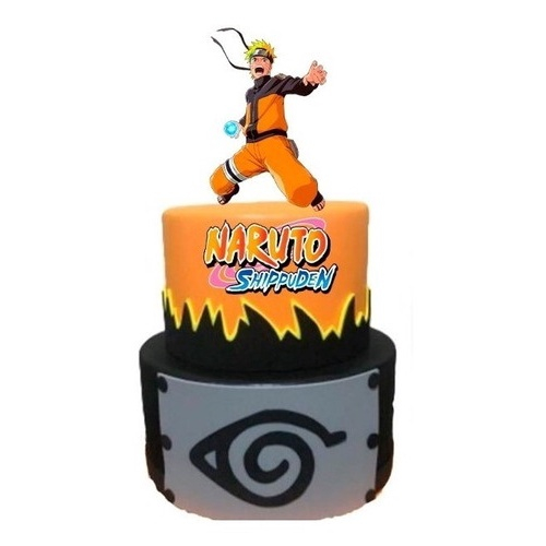 Topo de Bolo Naruto - Magma Festas