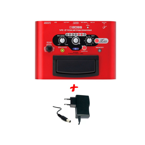 Processador Vocal Boss Ve 2 Vocal Harmonist Ve2 + Fonte Mxt em Promoção na  Americanas