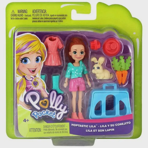 Boneca Mattel Polly Pocket Amigas De Capuz Sortido HKV98