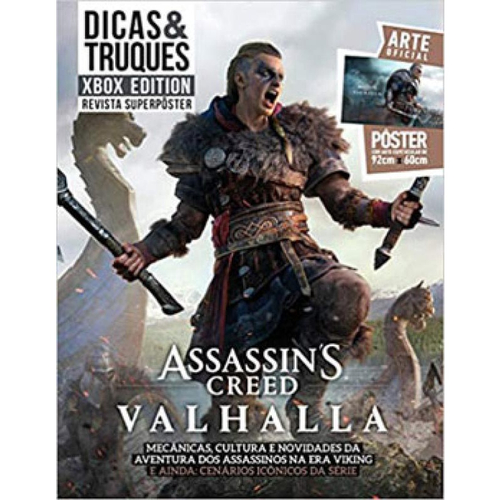 Confira a arte da capa de Assassin's Creed Valhalla no PlayStation 5