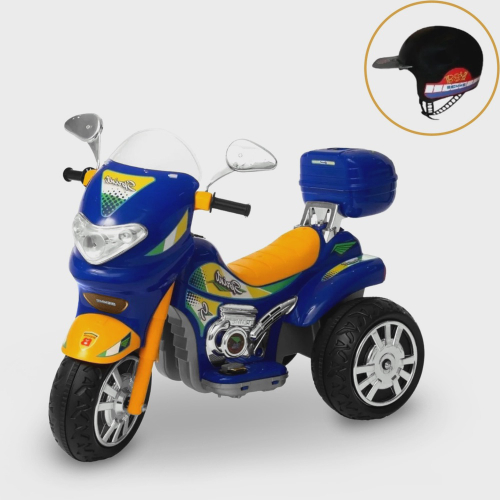 Moto Eletrica Infantil Amarela Turbo Militar 12V Biemme – Maior Loja de  Brinquedos da Região