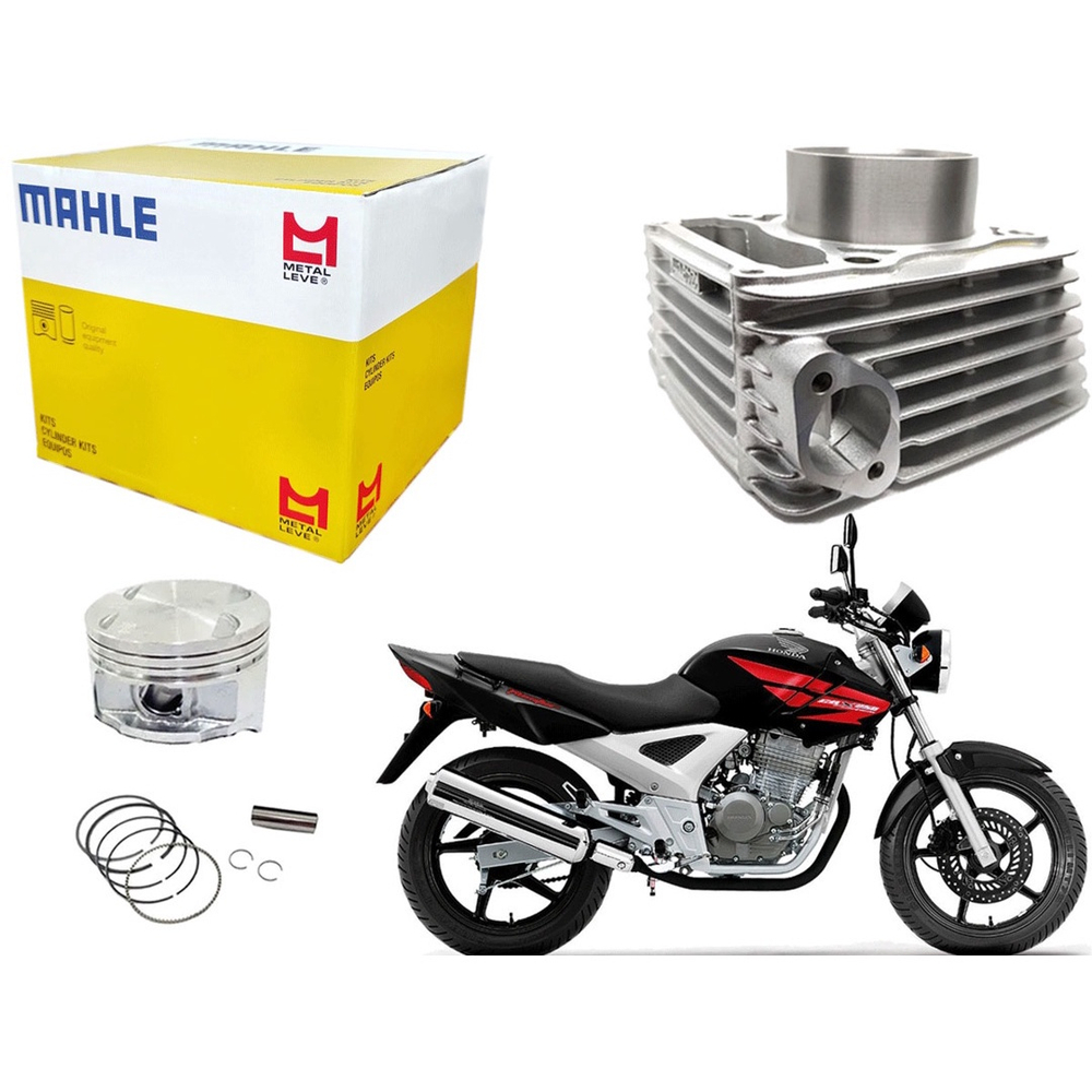 Kit motor metal leve honda cbx 200 strada 2001 no Shoptime