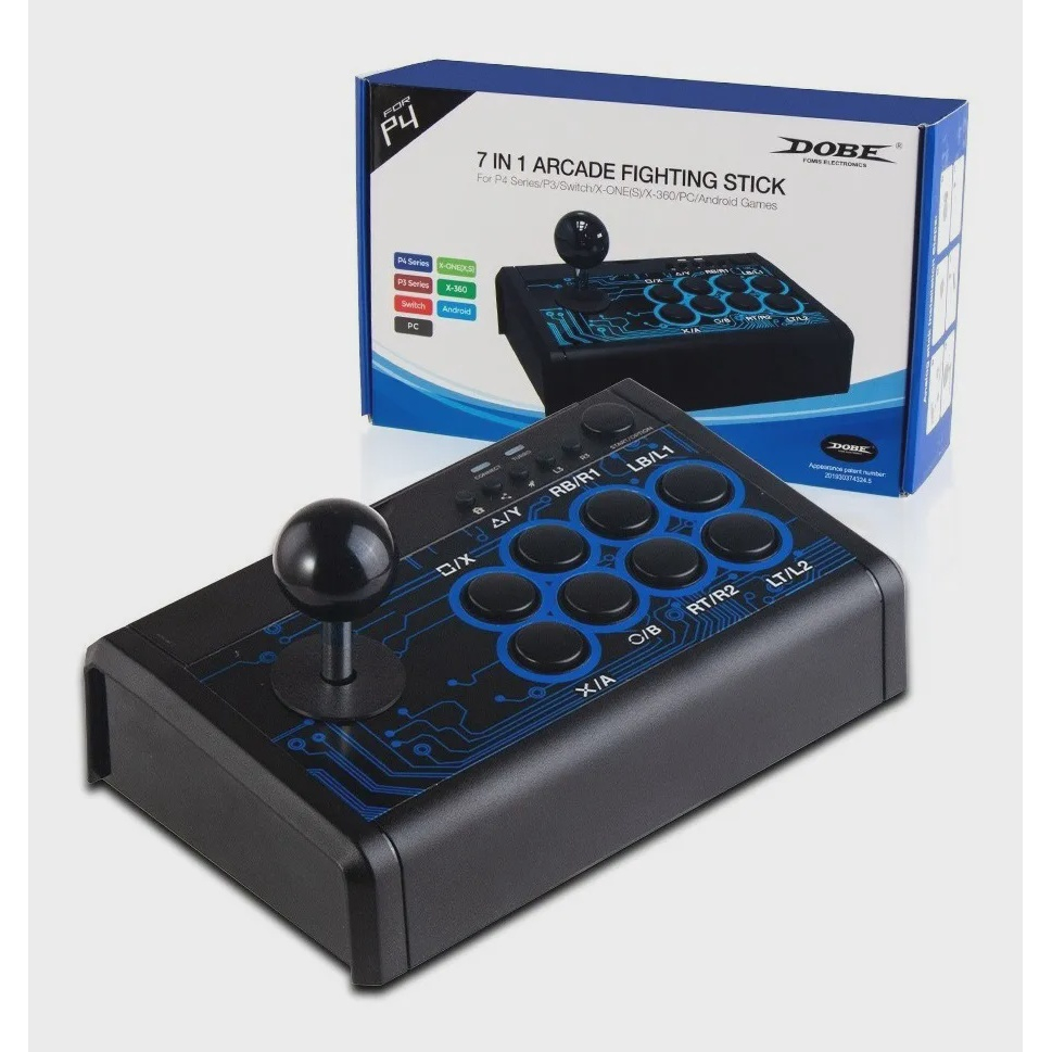 Controle Fight Pad Para Jogos De Luta Betop C3 Joystic Arcade Pc Ps4 Xbox  em Promoção na Americanas