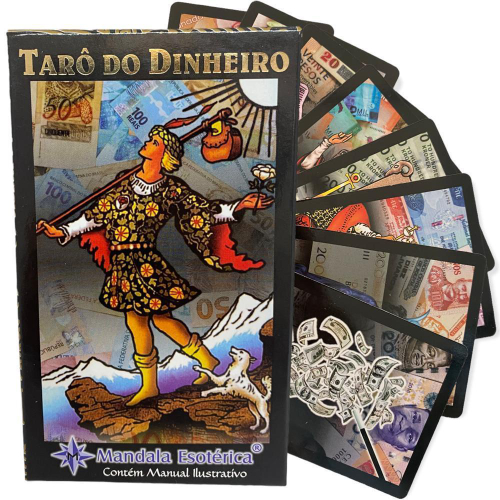 Jogo Cartas Baralho Tarô Do Dinheiro 78 Cartas Plastificadas em Promoção na  Americanas