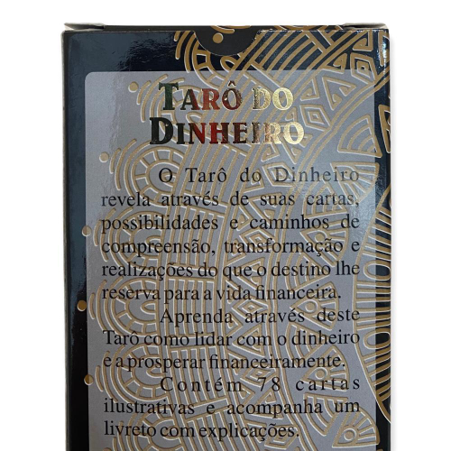 Jogo Cartas Baralho Tarô Do Dinheiro 78 Cartas Plastificadas em Promoção na  Americanas