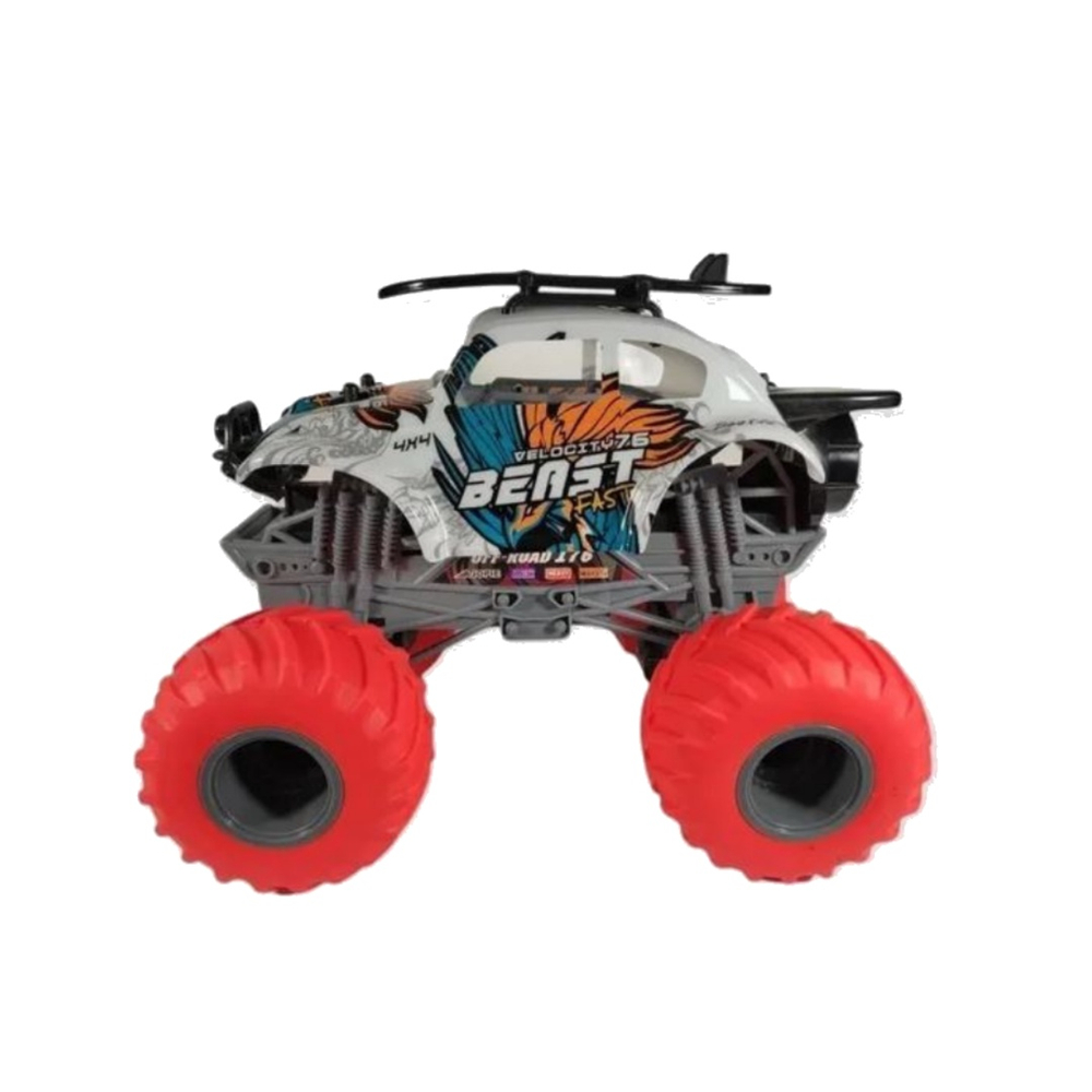 Carro Controle Remoto Off Road Monster Truck Pneus Gigantes