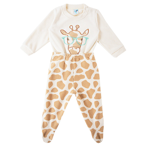 Saiba mais sobre a BEBÊ REBORN pijama girafinha 