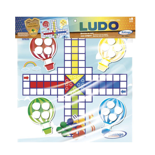 JOGOS TRADICIONAIS EM MADEIRA - LUDO