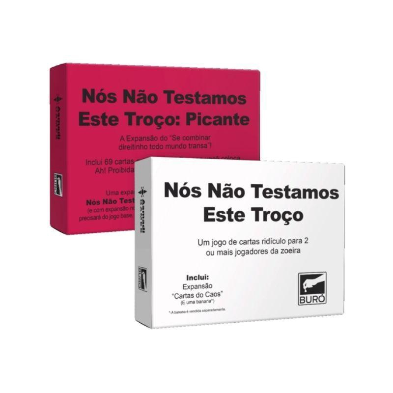 Nós não Testamos Esse Troço - Caixinha Boardgames