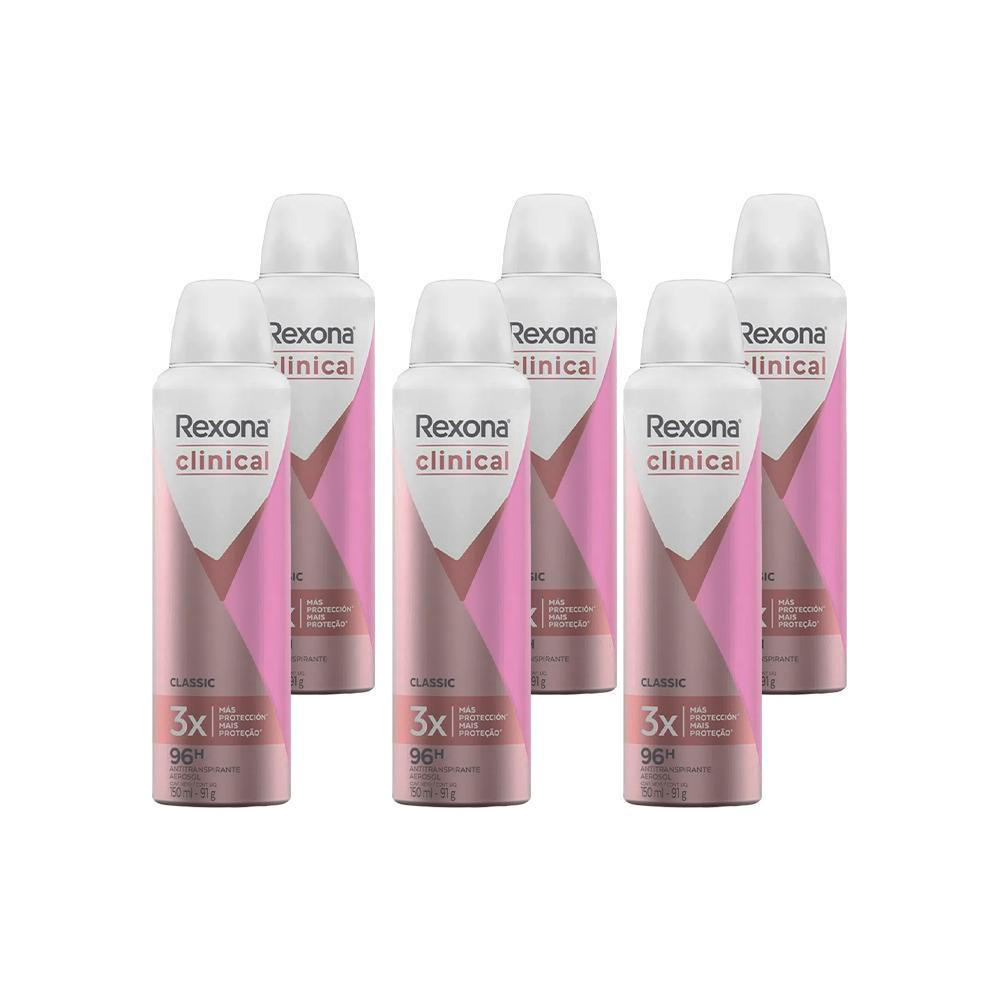 Comprar Desodorante Aerosol Rexona Clinical Classic 91g