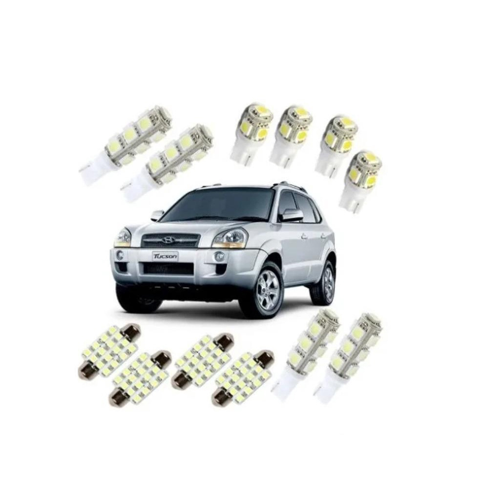 Kit L Mpadas Led Tucson Luz Branca Pingo Teto Placa R No Shoptime