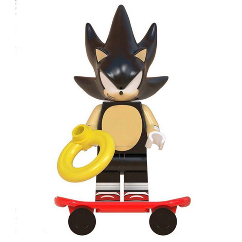 Shadow Sonic Filme Game Blocos Boneco