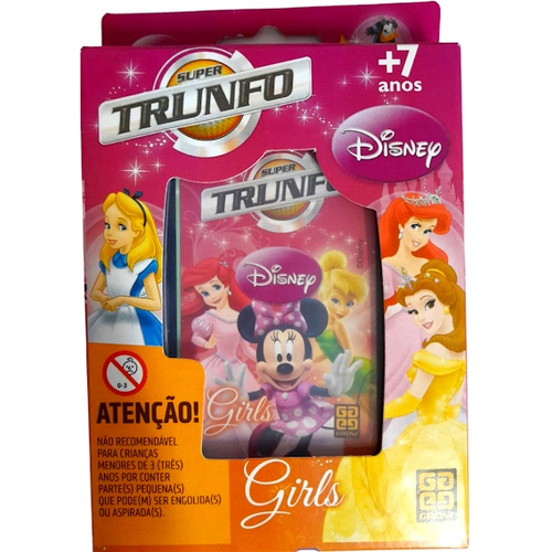 Jogo - Trunfo das Princesas - Disney - Grow