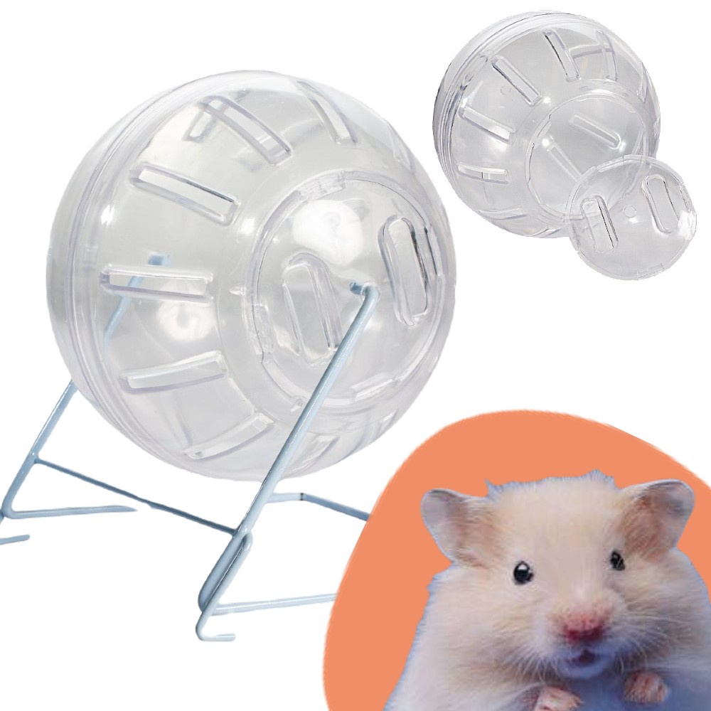 Globo de Exercícios Em Acrílico Para Hamster Com Suporte De Arame D12 Jel  Plast em Promoção na Americanas