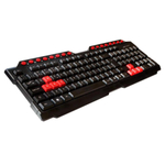 Teclado C3 Tech Gamer Abnt2 Preto/vermelho Kg-10 Bk