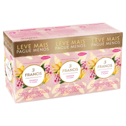 Kit 12 Sabonetes Francis Cerejeira e Ylang - 90g cada Menor preço em Kit 12 Sabonetes Francis Cerejeira e Ylang - 90g cada