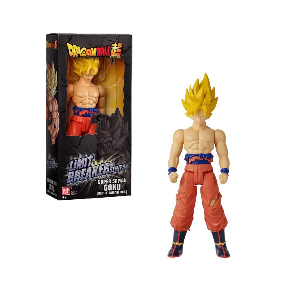 Dragon Ball Bandai Boneco Articulado SS Goku Battle 30cm LBS