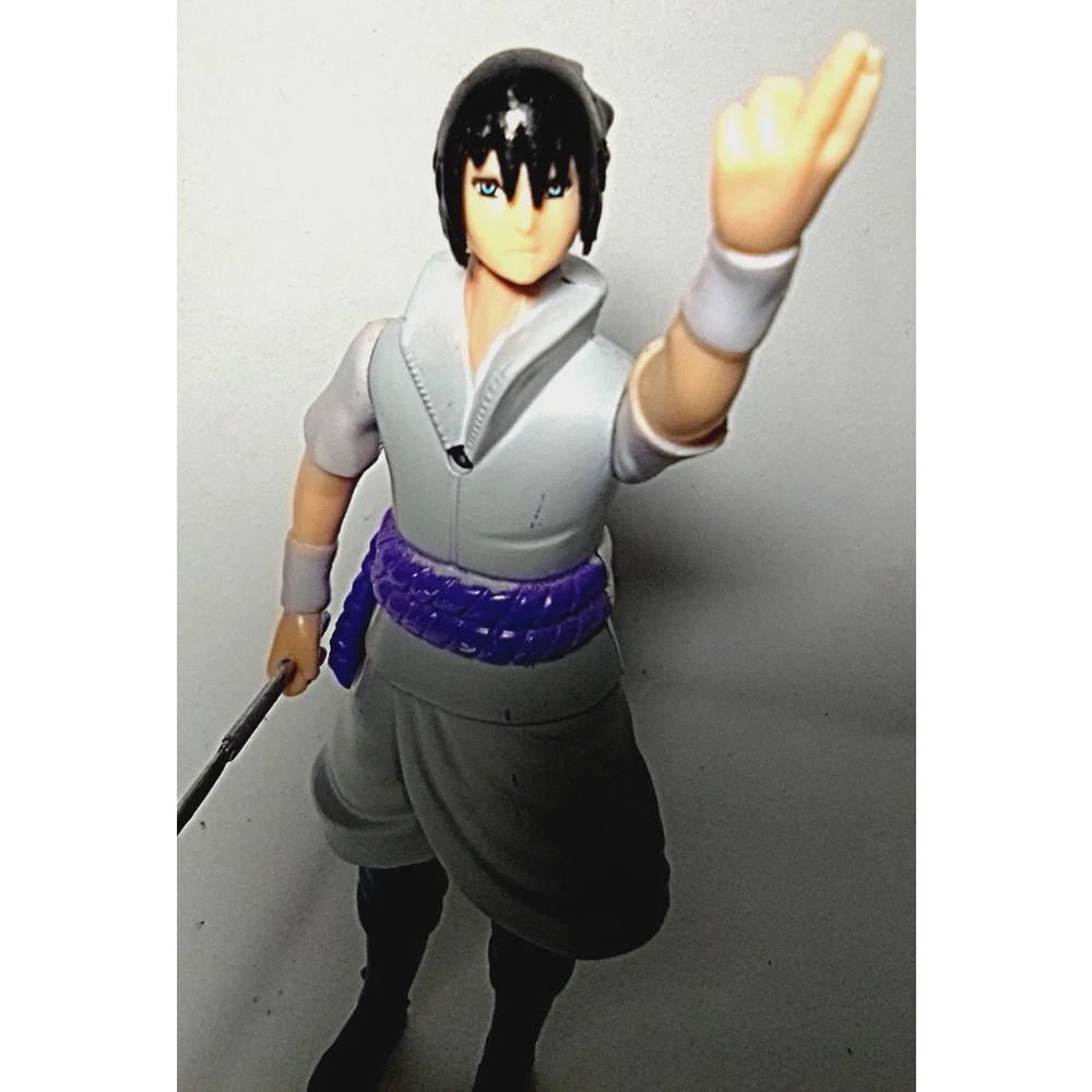 Boneco Sasuke Classico Não Articulado - Sasuke 18cm Naruto Classico  Colecionável Figure Action