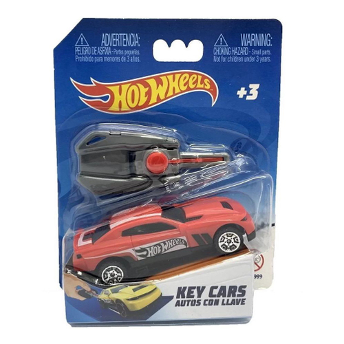 Carro Hot Wheels Com Chave Lançador Verde - Fun Divirta-se