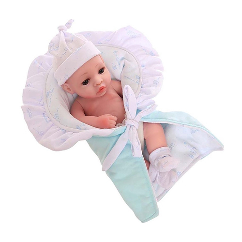 Boneca Bebe Reborn Laura Baby Gui 48 cm menino corpo algodão em Promoção é  no Buscapé